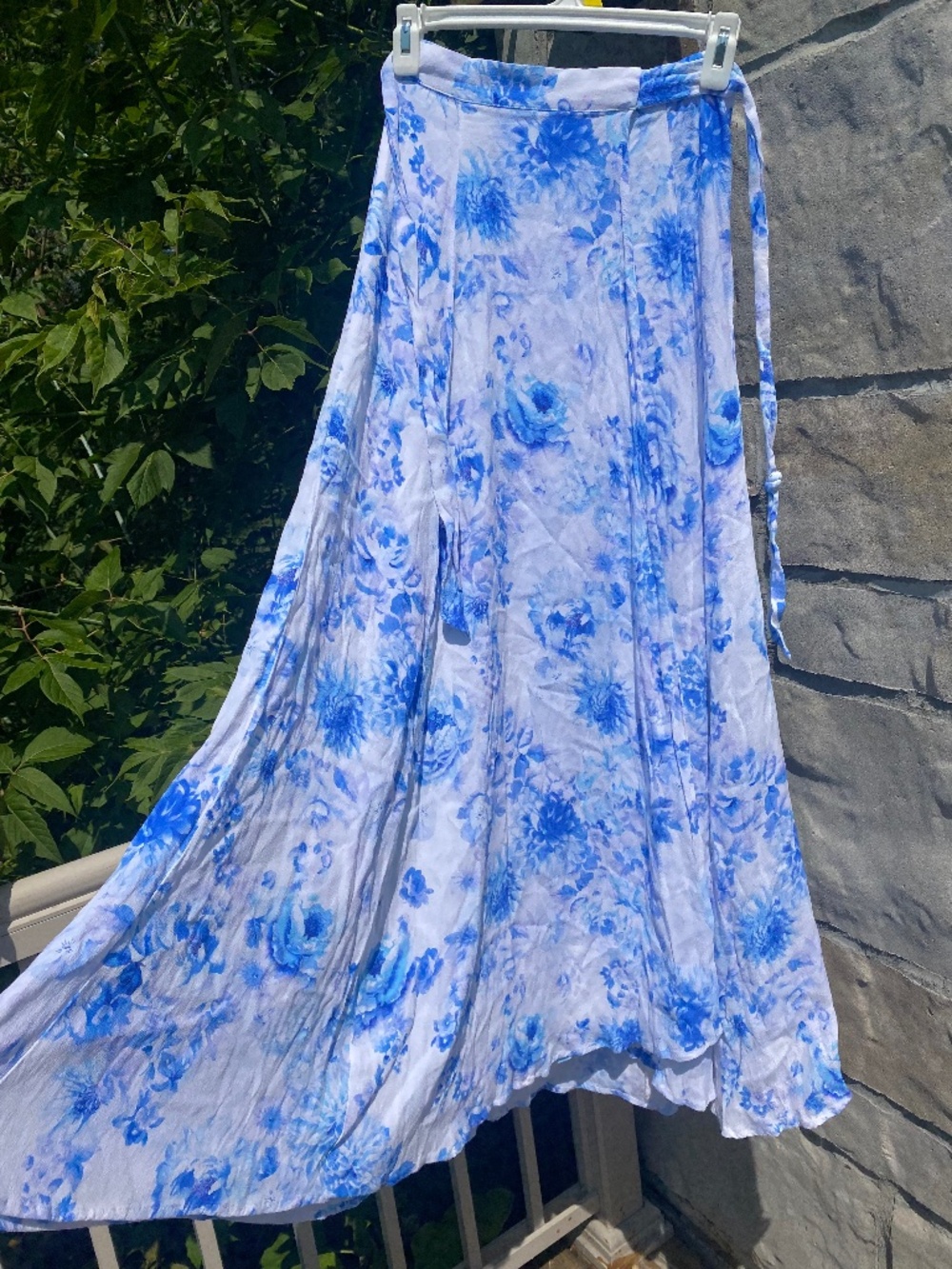 Forever New Floral A line Maxi Wrap Skirt Size 0
